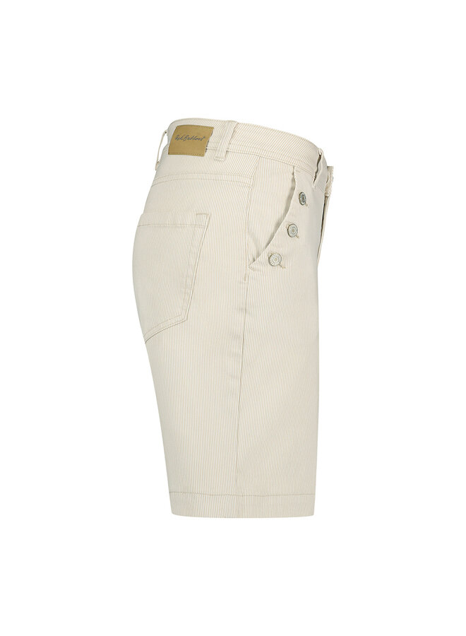 Red Button Short Bibette Stripe SRB4420 - 46 Sand