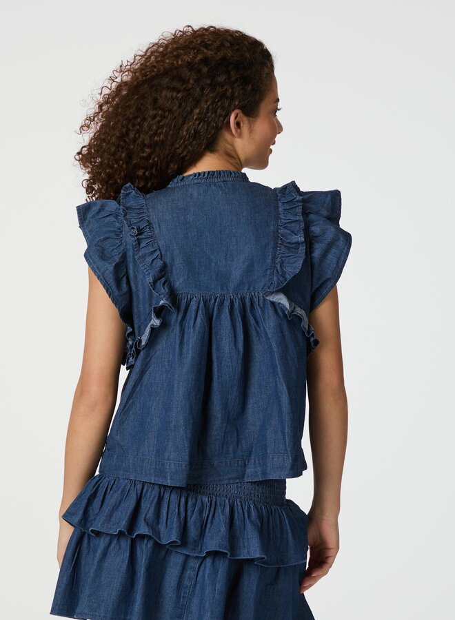 Neo Noir Denim Top Jayla 164536 - 140 Blue