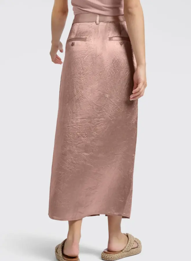 YAYA Satijnen Rok 01-401073-505 - 99984 Soft Mauve Pink
