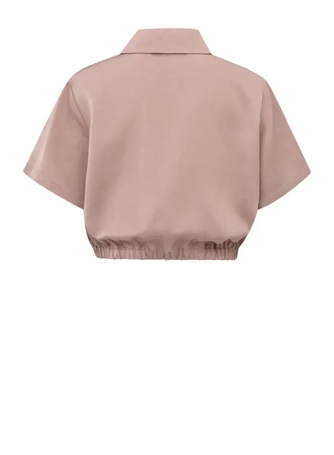 YAYA Satijnen Jasje 02-001050-505 - 99984 Soft Mauve Pink