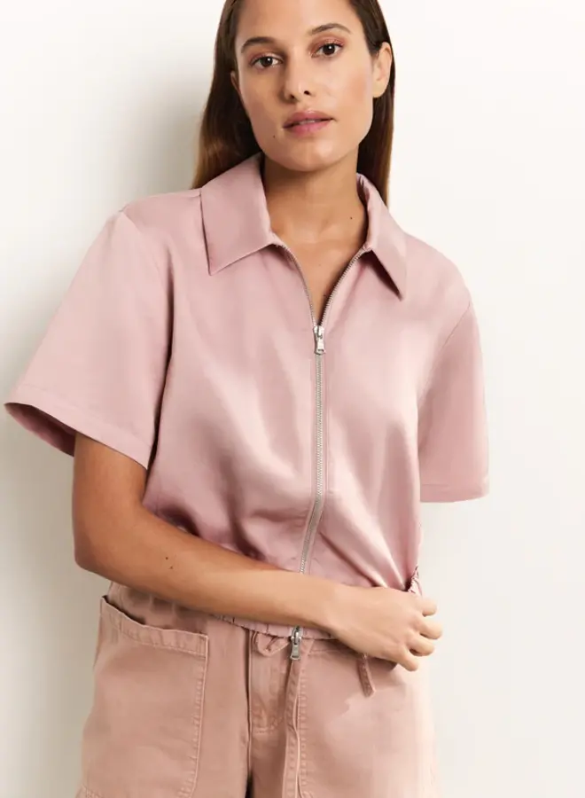 Satijnen Jasje 02-001050-505 - 99984 Soft Mauve Pink