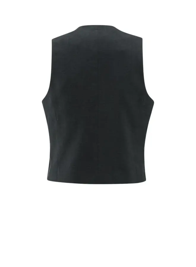 YAYA Gilet 01-521002-505 - 99989 Washed Black