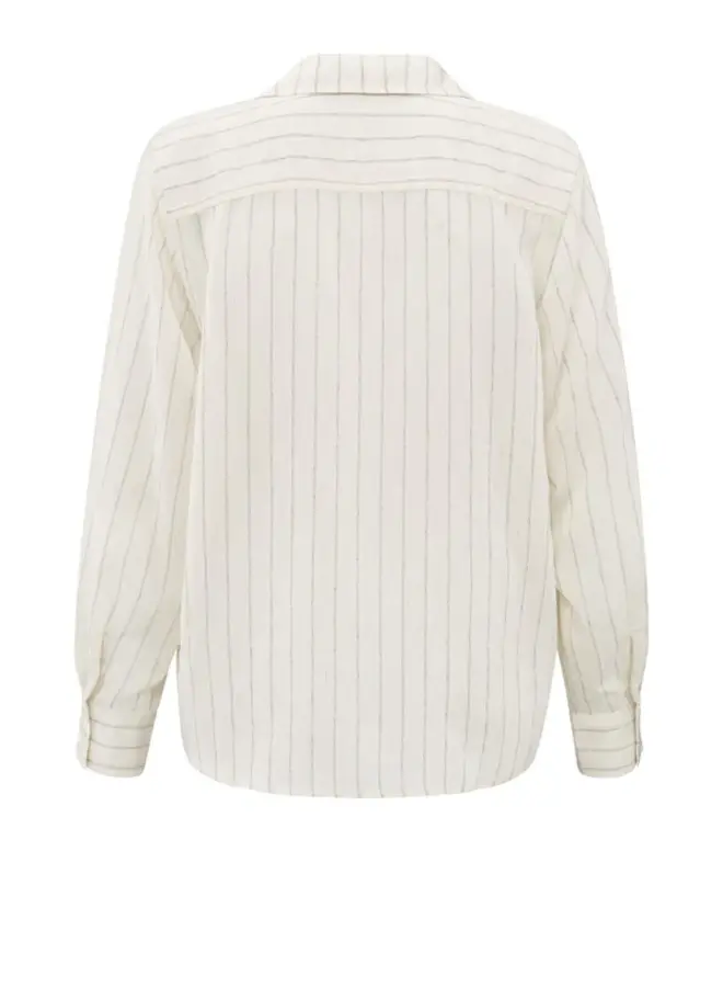 YAYA Gestreepte Blouse 01-201154-505 - 209081 Summer Sand Dessin