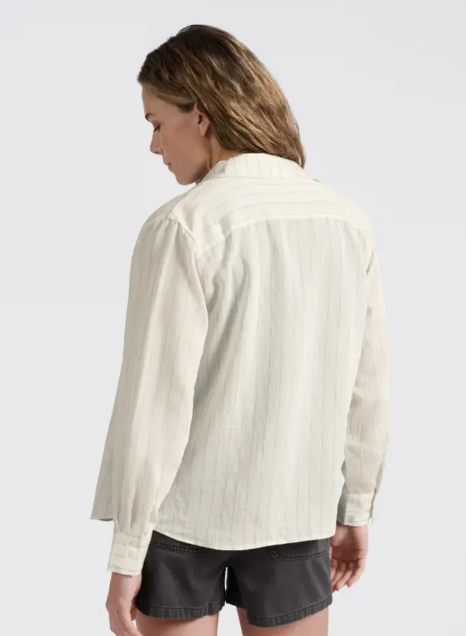 YAYA Gestreepte Blouse 01-201154-505 - 209081 Summer Sand Dessin