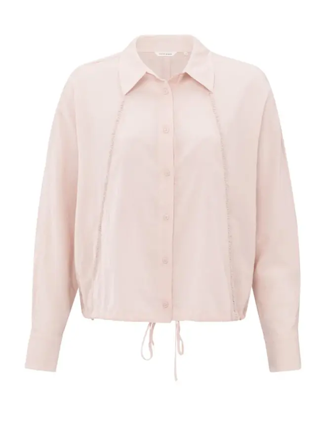 YAYA Blouse Met Stikdetails 01-201161-505 - 99985 Light Pink