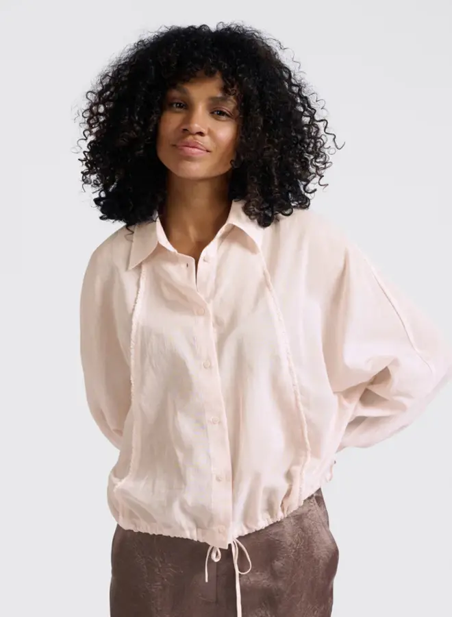 Blouse Met Stikdetails 01-201161-505 - 99985 Light Pink