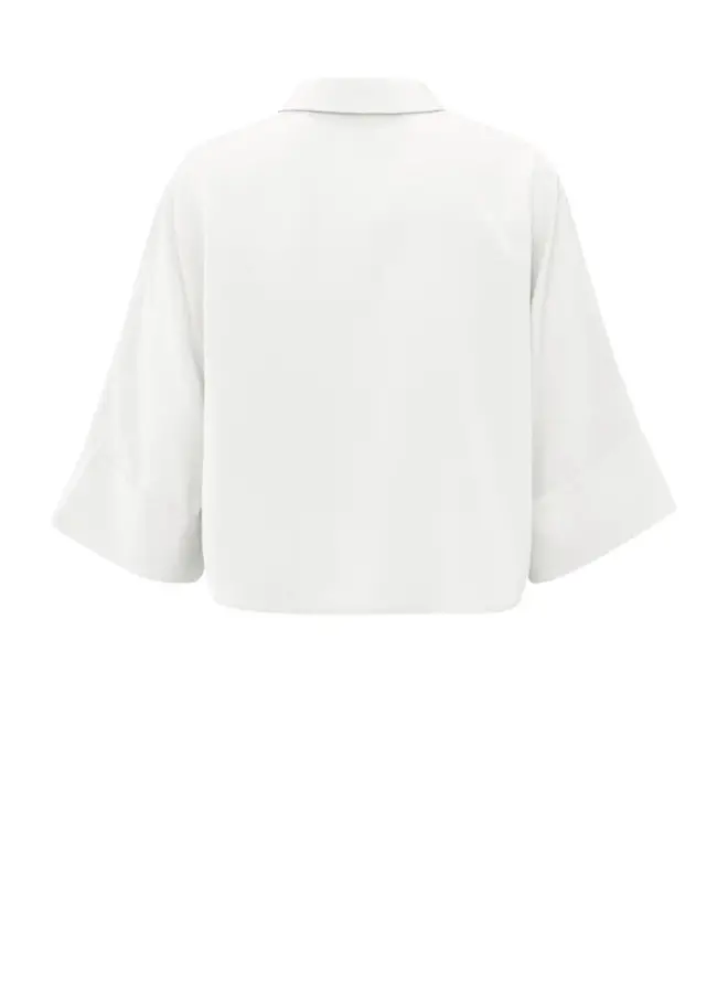 YAYA Blouse Met Wijde Mouwen 01-201164-505 - 00000 Pure White