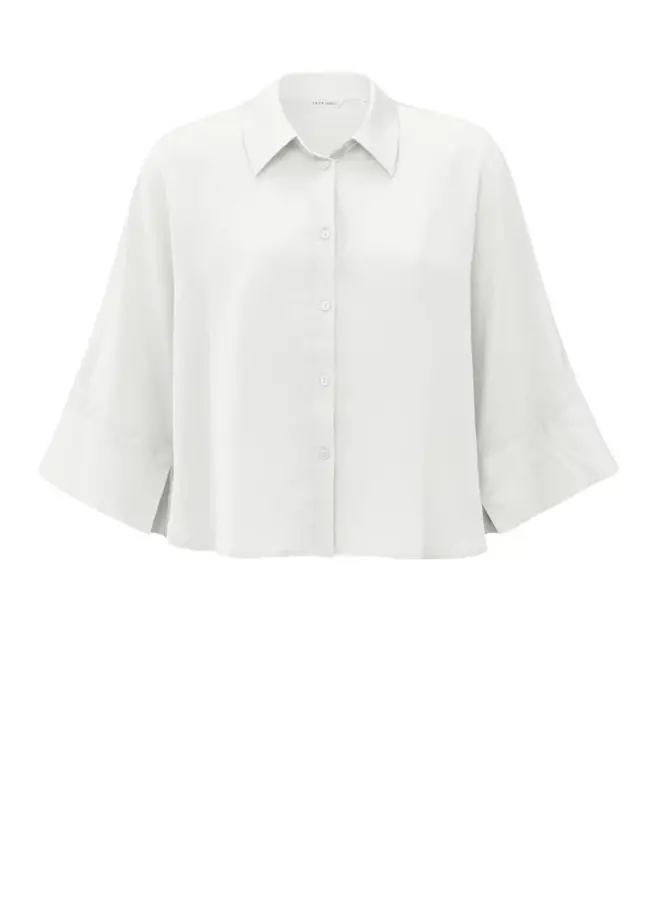 YAYA Blouse Met Wijde Mouwen 01-201164-505 - 00000 Pure White