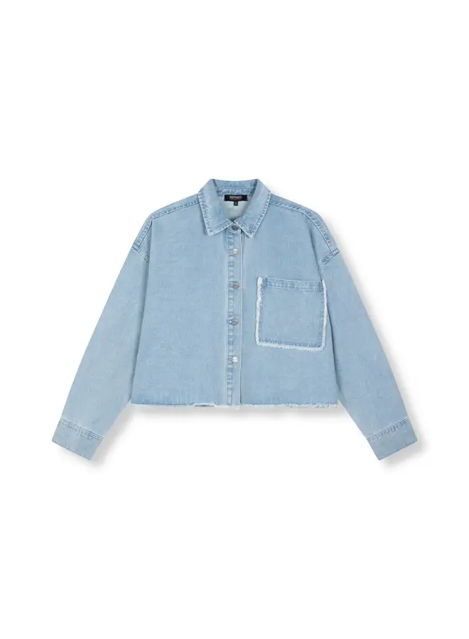 Refined Department Denim Blouse Mary R2505971684 - 204 Denim Blue