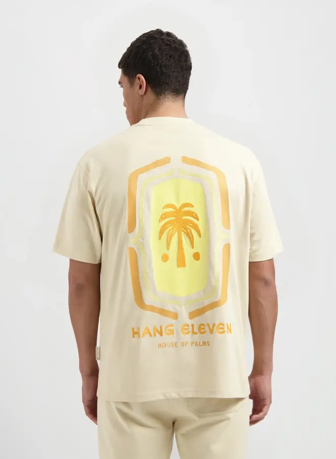 Hang Eleven House Of Palms Tee - Sand