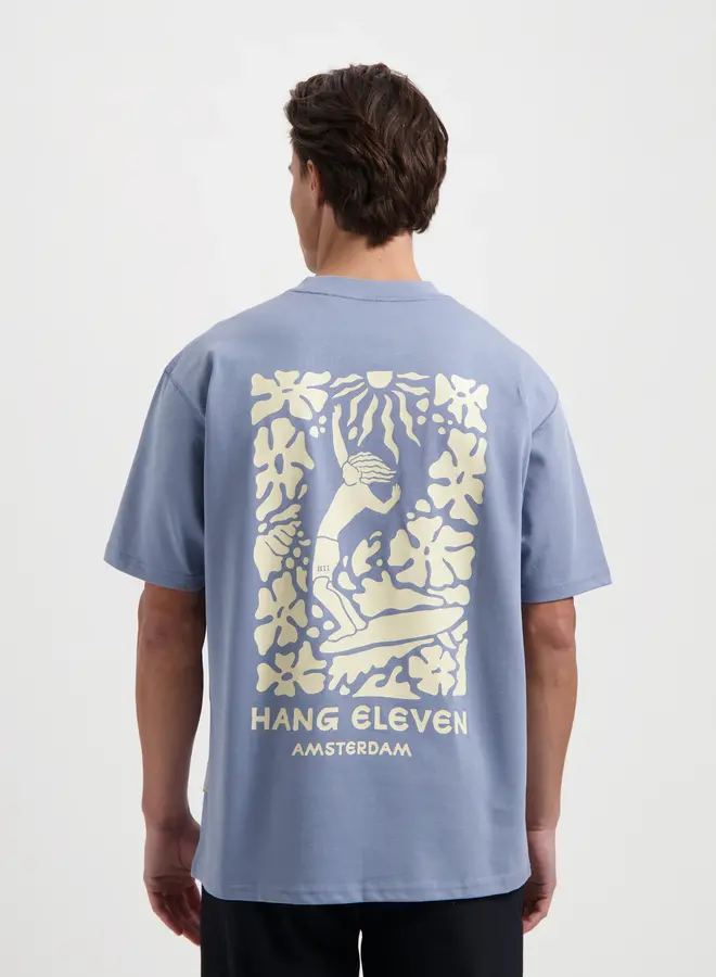 T-shirt Eleven Surf Tee - Dusty Blue