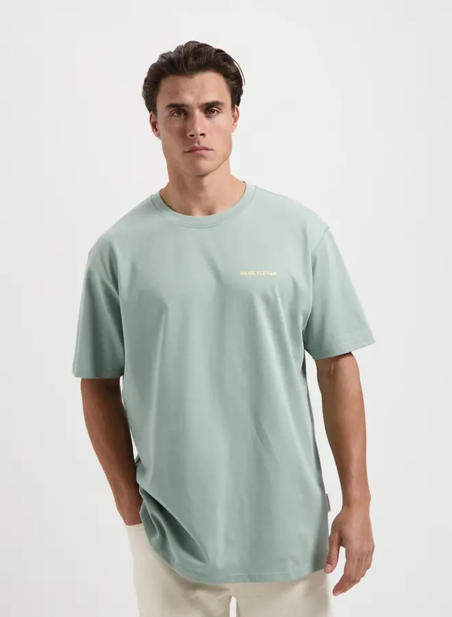 Hang Eleven T-shirt Logo Carrier Tee - Green
