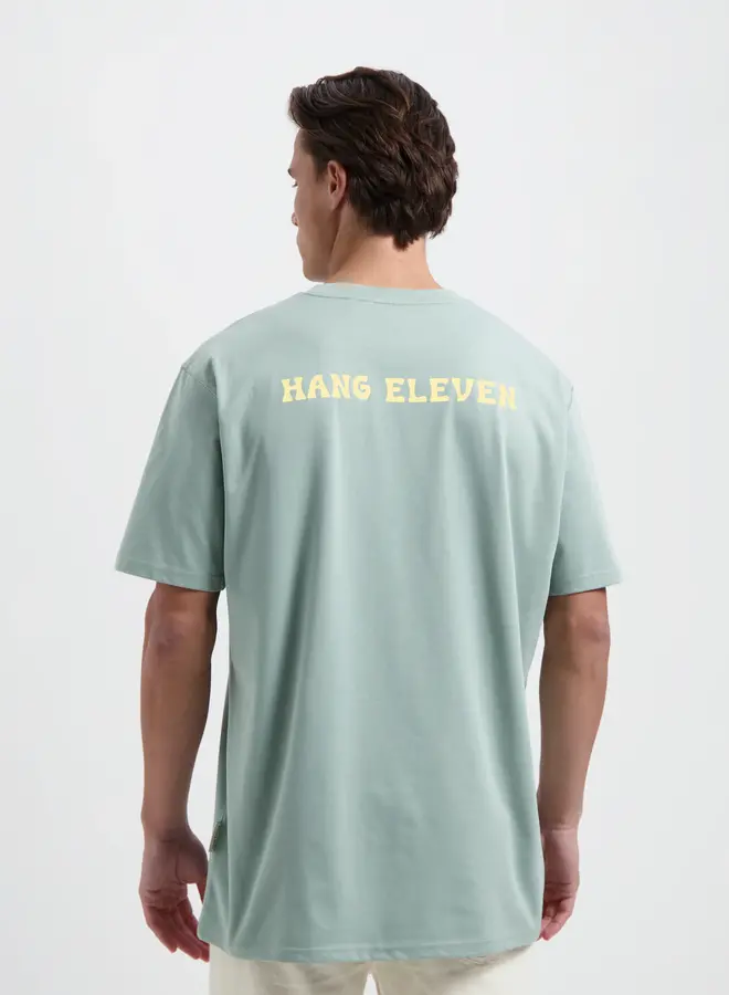 Hang Eleven T-shirt Logo Carrier Tee - Green