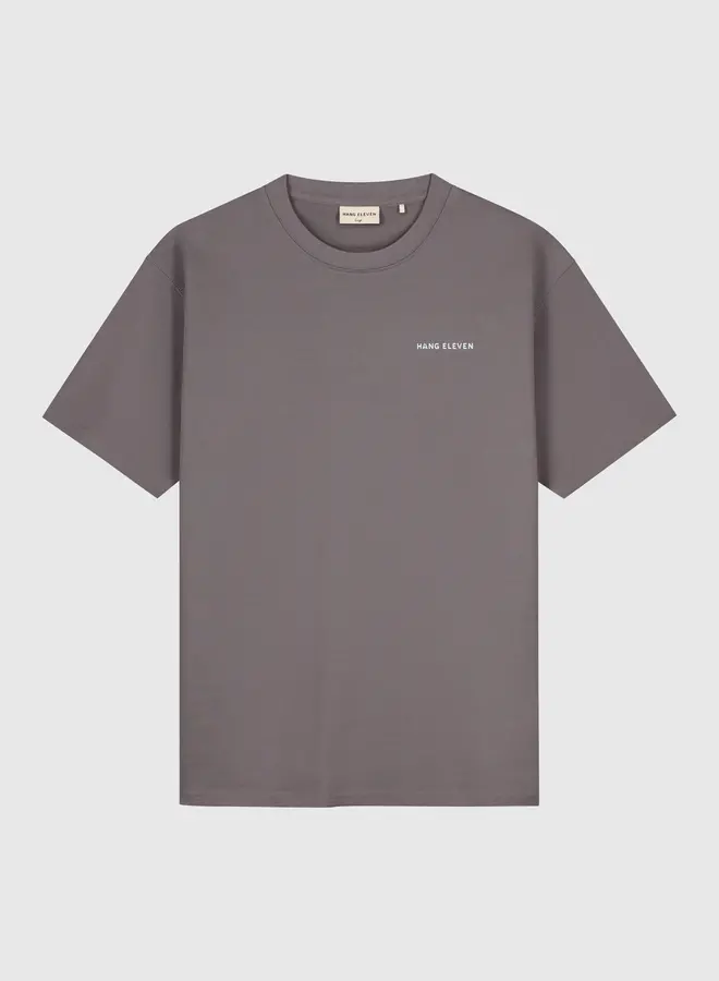 Hang Eleven T-shirt Logo Carrier Tee - Anthracite