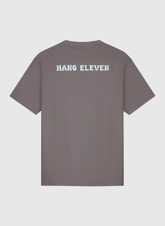 Hang Eleven T-shirt Logo Carrier Tee - Anthracite