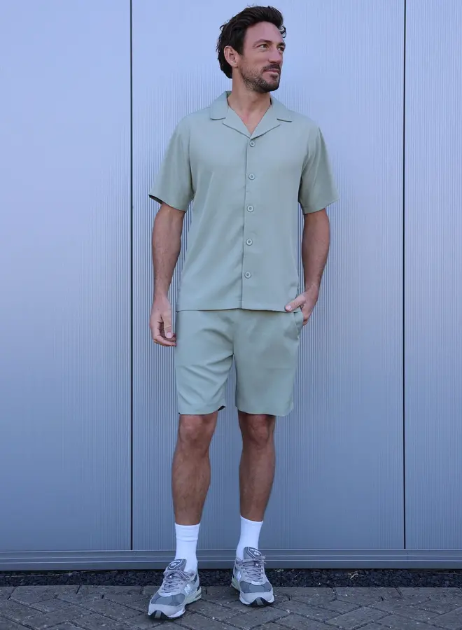 Short Luxury Structure 2501024400 - 741 Iceberg Green