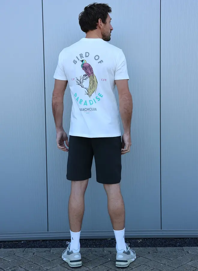 Kultivate T-shirt Bird 2501020215 - 123 Blanc De Blanc