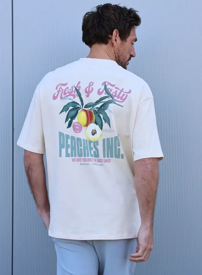 T-shirt Peaches 2501020212 - 195 Whitecap Grey