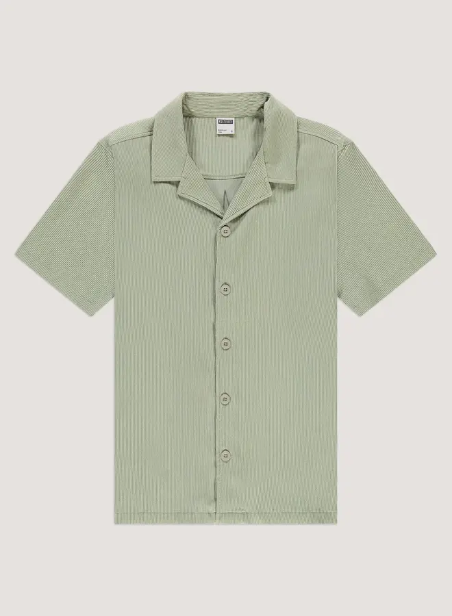 Kultivate Shirt Luxury Structure 2501020000 - 741 Iceberg Green