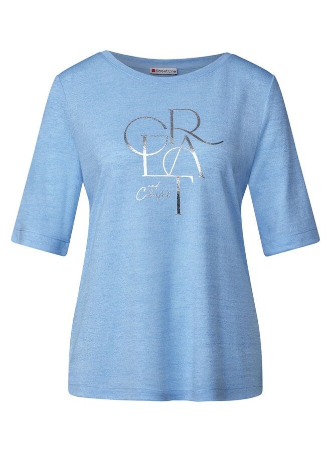 Street one T-Shirt W.30 - 26266 Serenity Blue
