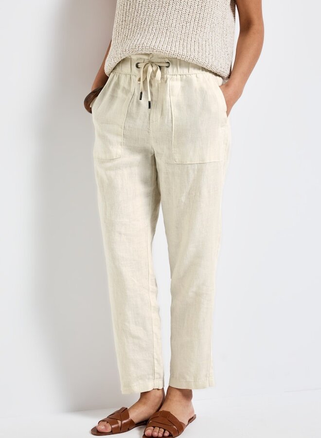 Linnen Broek - 16269 Moonstone Sand