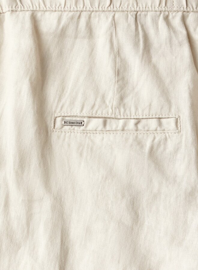 Street one Linnen Broek - 16269 Moonstone Sand
