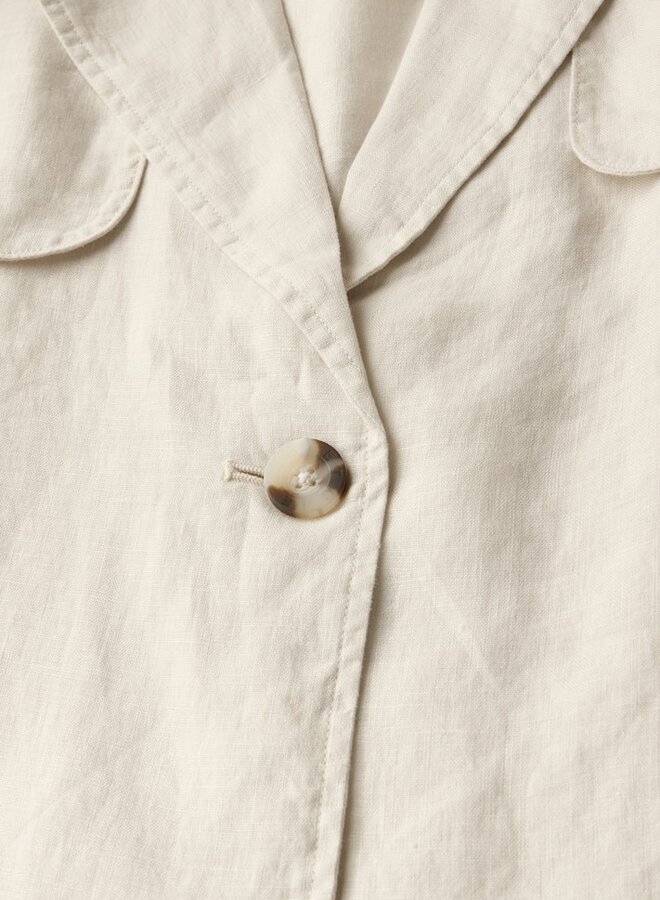 Street one Linnen Trenchcoat - 16269 Moonstone Sand