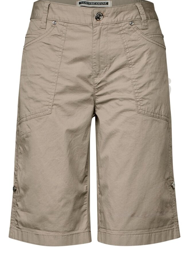 Street one Short - 16381 Buff Grey
