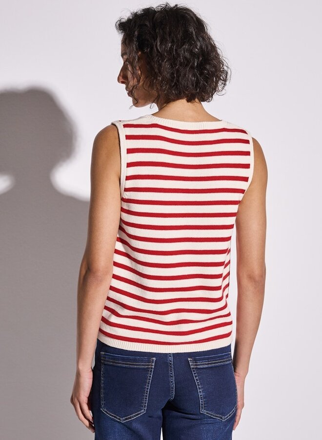 Street one Gebreide Top - 26278 Glory Red