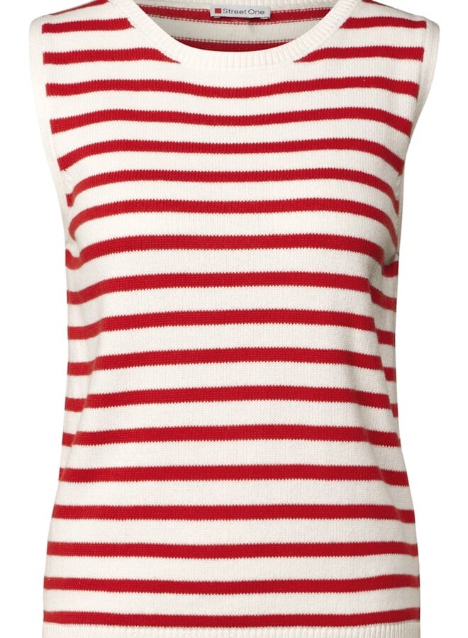 Street one Gebreide Top - 26278 Glory Red