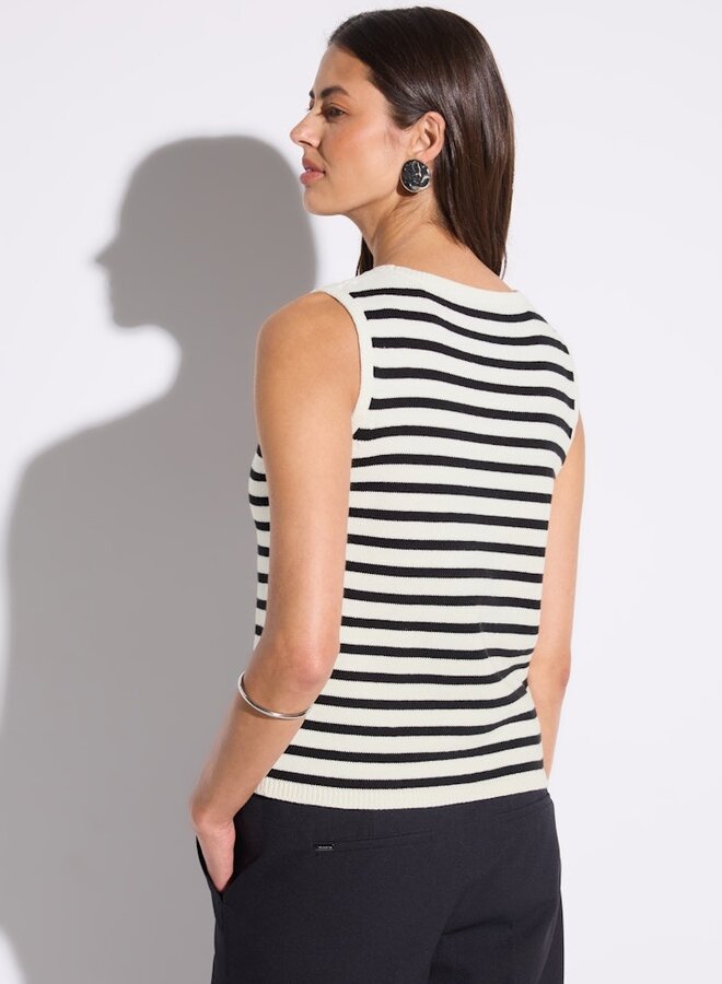Street one Gebreide Top - 20001 Black