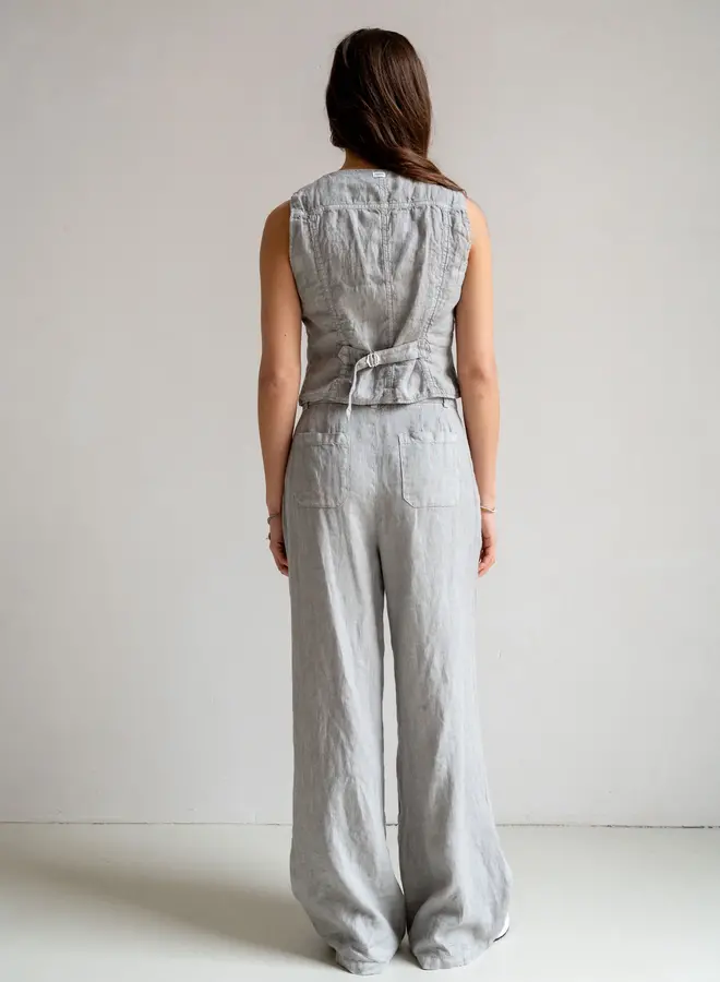 Penn&Ink Broek S25Z758LTD - 831 Cool Grey