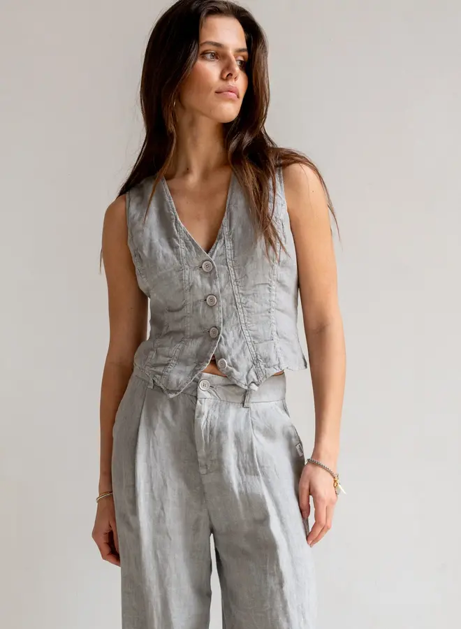 Penn&Ink Gilet S25Z750LTD - 831 Cool Grey