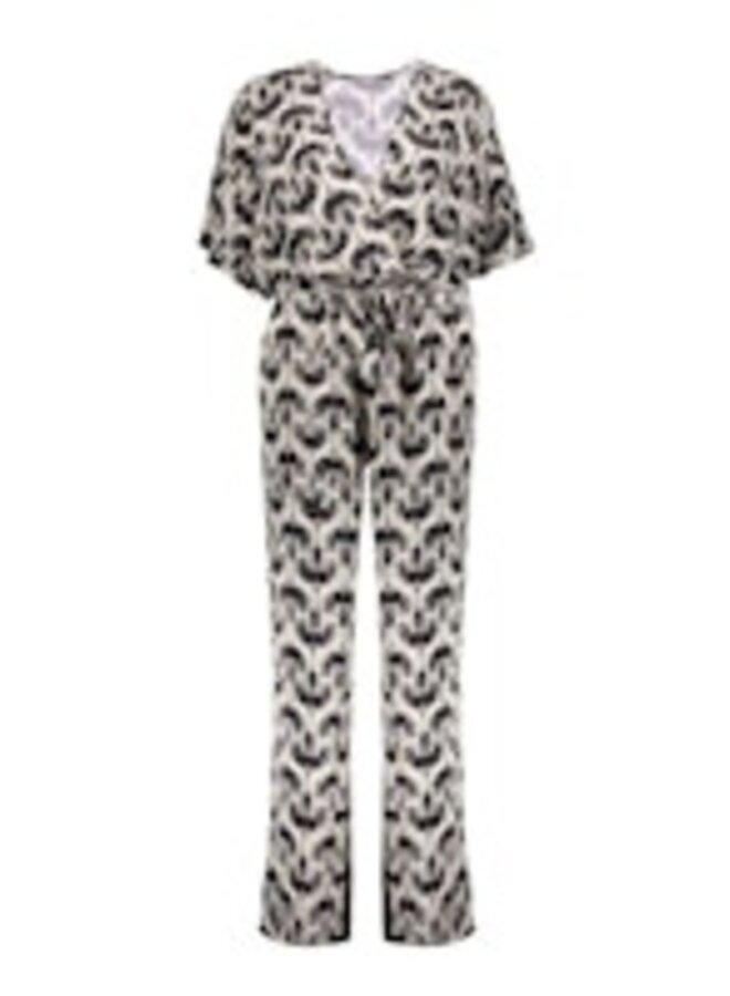 Geisha Jumpsuit 51175-70 - 10 Off-White/Black