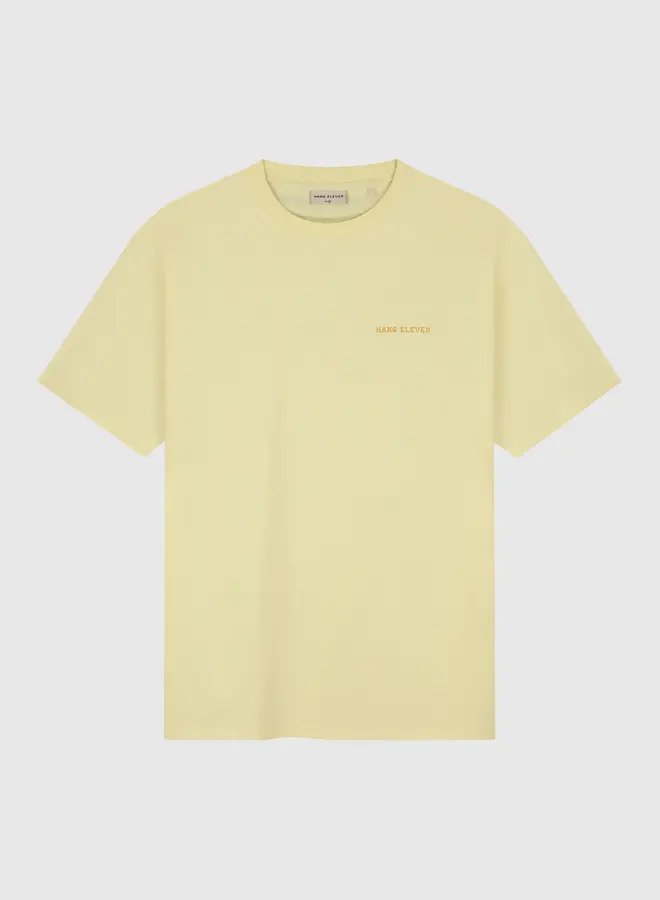 Hang Eleven T-shirt Logo Carrier Tee - Yellow