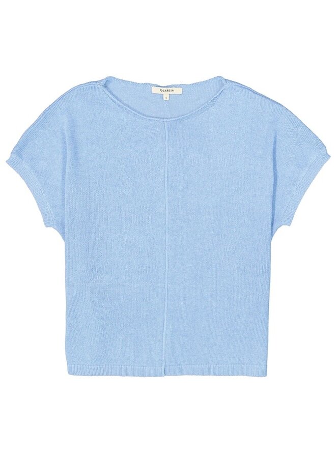 Garcia T-shirt E50242 - 1257 Blue Wave