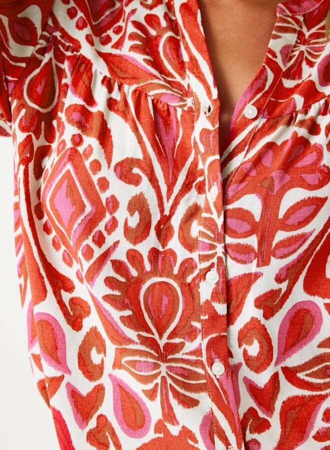 Garcia T-shirt E50230 - 3979 Ruby Red
