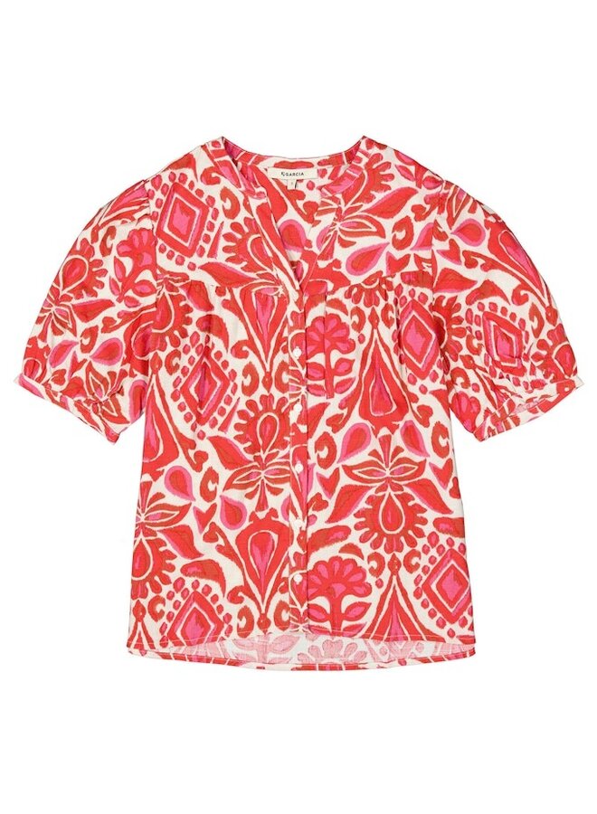 Garcia T-shirt E50230 - 3979 Ruby Red