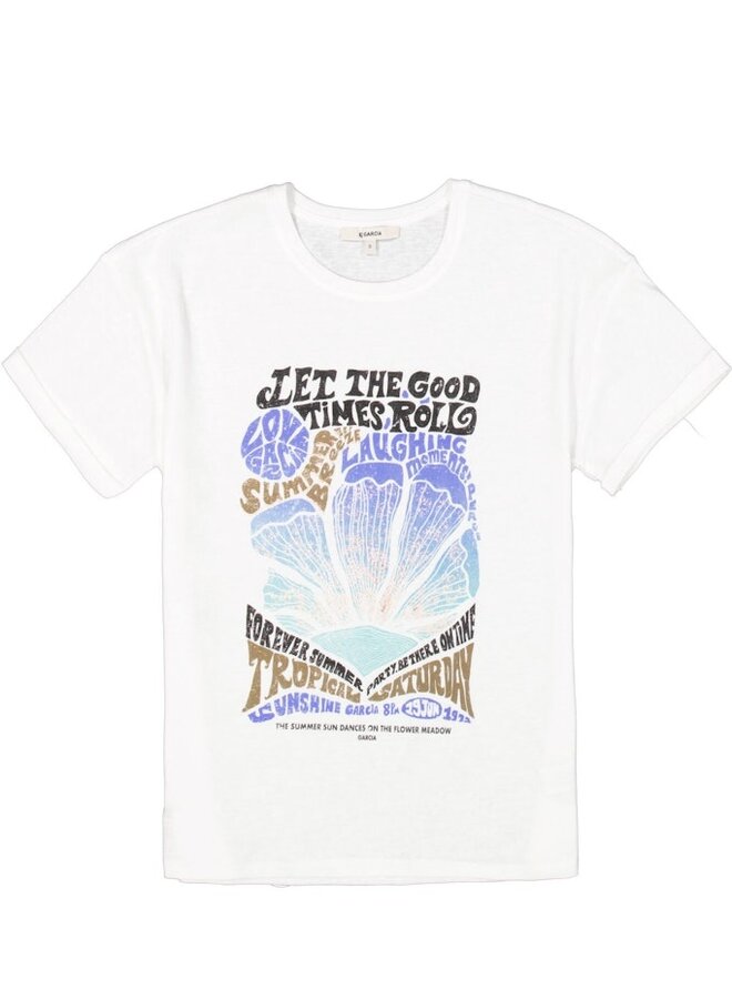 Garcia T-shirt D50007 - 53 Off White