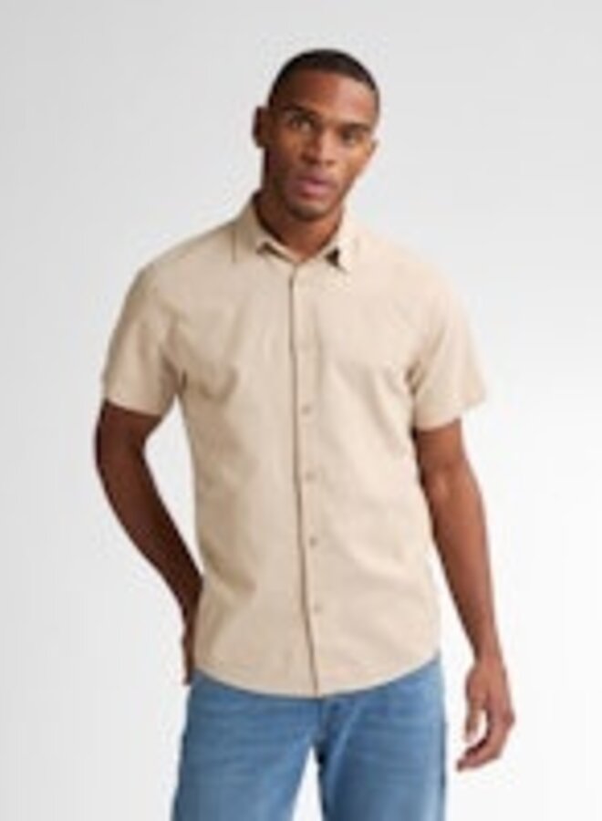 Shirt Short Sleeve M-1050-SIS414 - 7130 Light Tan