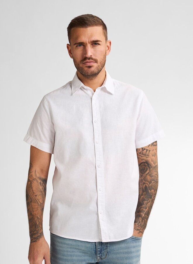 Overhemd Korte Mouw M-1050-SIS414 - 0000 Bright Whit