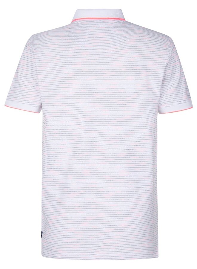 Petrol Polo M-1050-POL914 - 0000 Bright Whit