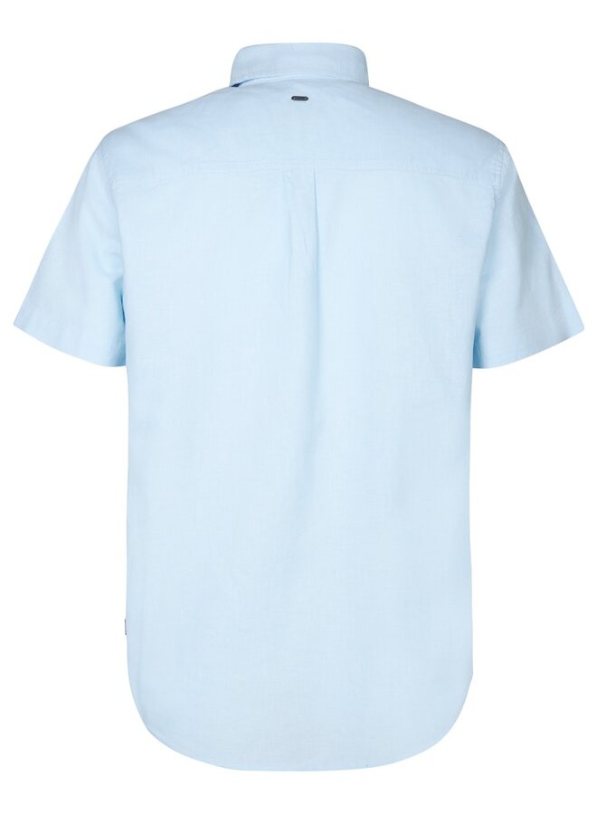 Petrol Shirt Short Sleeve M-1050-SIS414 - 5187 Pale Blue