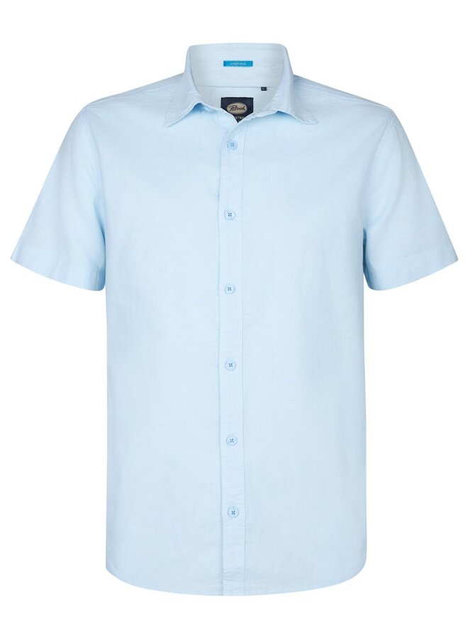 Petrol Shirt Short Sleeve M-1050-SIS414 - 5187 Pale Blue