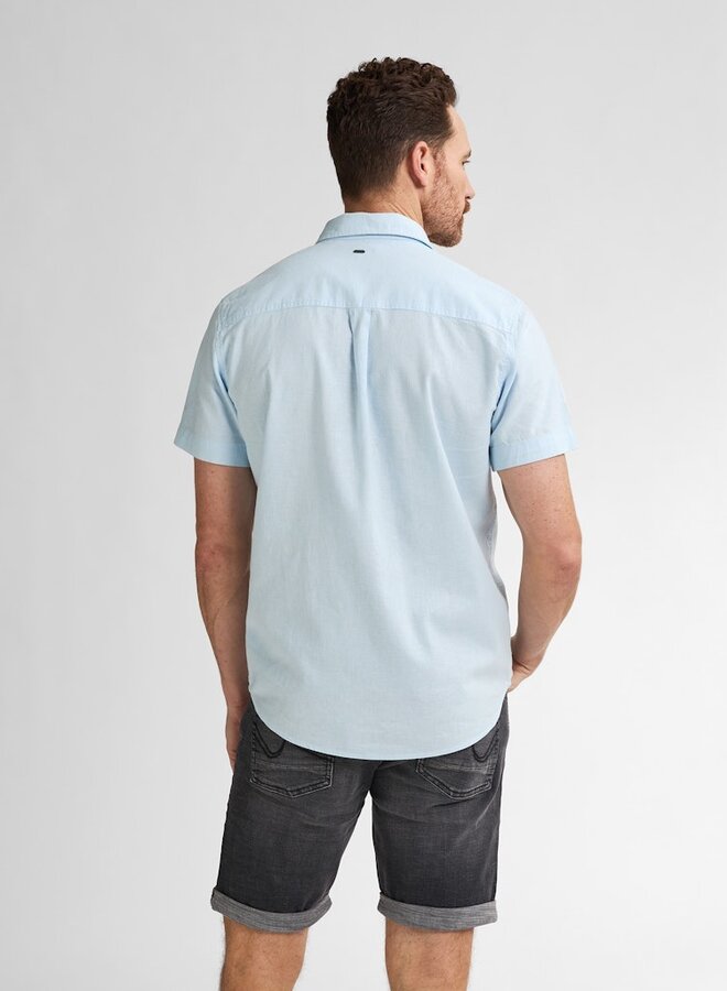 Petrol Shirt Short Sleeve M-1050-SIS414 - 5187 Pale Blue