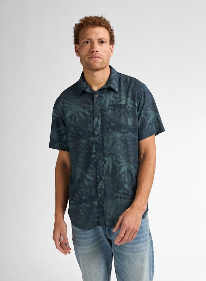 Petrol Shirt Short Sleeve M-1050-SIS435 - 6169 Aqua Green