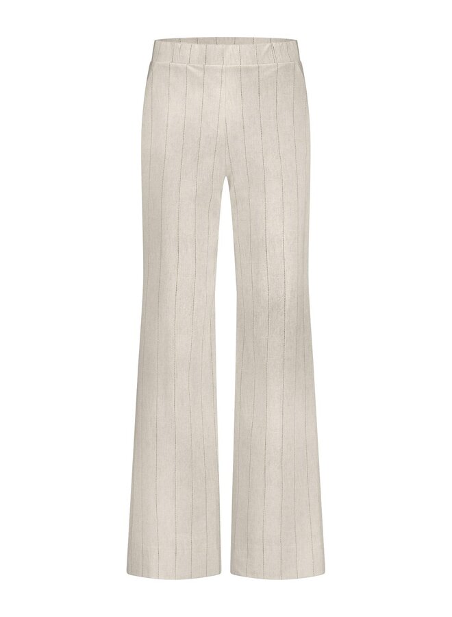 Studio Anneloes Pinstripe Broek Lexie 12682 - 1490 Kit/Black