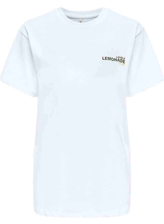 Only  T-shirt 15357393 - Bright White