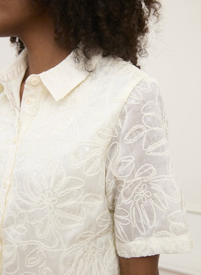 Lofty Manner Blouse Ivy QE12 - 100 White