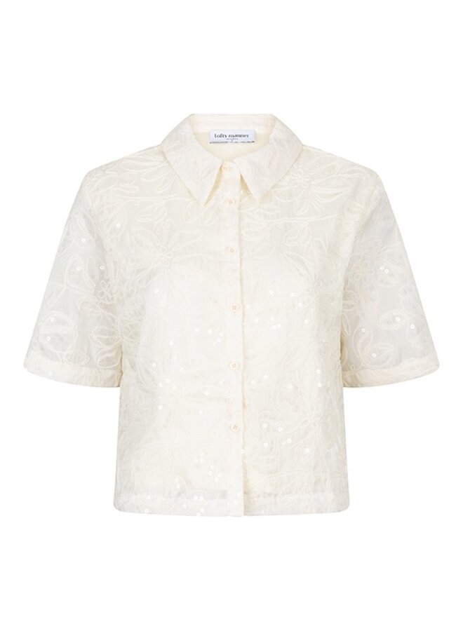Lofty Manner Blouse Ivy QE12 - 100 White